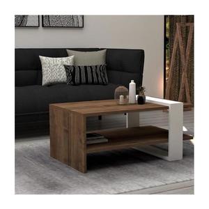 Konferenčný stolík GAYE 35x80 cm hnedá/biela 835PUQ2816 vyobraziť