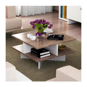 Konferenčný stolík HAMTON 31, 2x60 cm hnedá/biela 731WAT2815 vyobraziť