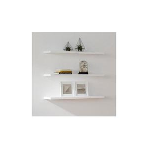 SADA 3x Nástenná polica BOSS biela 835PUQ1658 vyobraziť