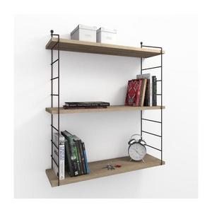 Nástenná polica ARMONI 85x72 cm hnedá 775DCM1687 vyobraziť