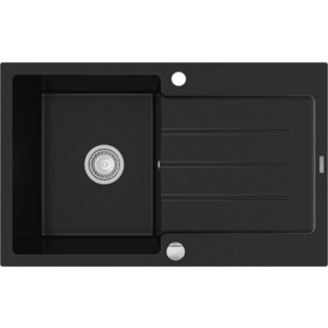Granitový drez MEXEN BRUNO čierny vyobraziť