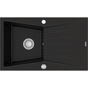 Granitový drez MEXEN CESAR čierny vyobraziť