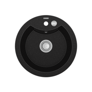 Granitový drez MEXEN DIEGO čierny vyobraziť