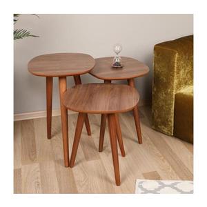 SADA 3x Odkladací stolík TYN hnedá 572KTE1128 vyobraziť