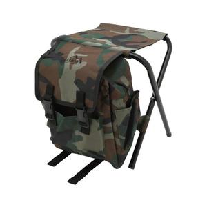 Skladacia kempingová stolička s batohom maskáčová 13445 vyobraziť
