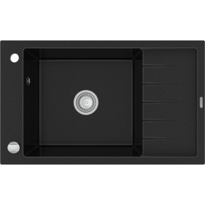 Granitový drez MEXEN ELIAS čierny vyobraziť