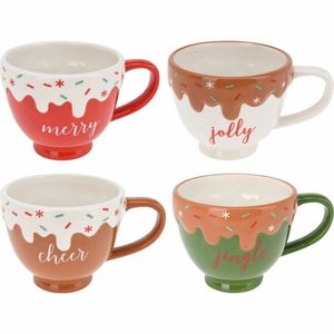 Súprava 4 keramických hrnčekov Frosting 350 ml vyobraziť