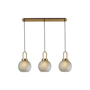 Searchlight 36632-3AC - Luster na lanku SNOWDROP 3xE27/60W/230V mosadz 36632-3AC vyobraziť