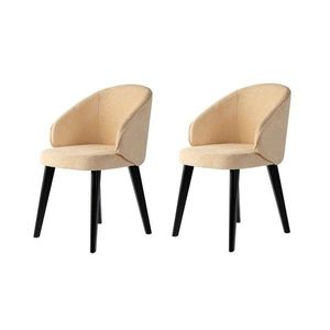 Súprava jedálenských stoličiek Bentley Beige and Black, 2 ks vyobraziť