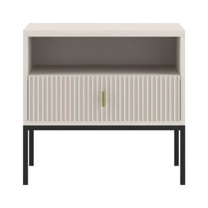 Nočný stolík MAGIRA, krémová vyobraziť