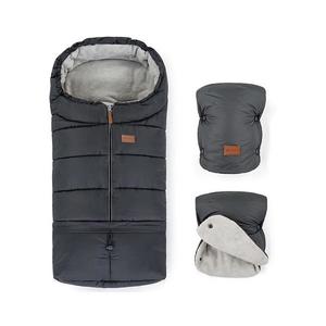 PETITE&MARS - SADA Detský fusak 3v1 JIBOT + rukávniky na kočiar JASIE šedá VP-F149479 vyobraziť