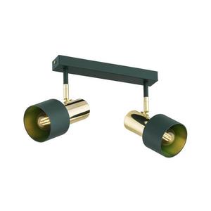 Argon 7114 - Bodové svietidlo DORIA 2xE27/15W/230V zelená/mosadz 7114 vyobraziť