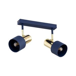 Argon 7113 - Bodové svietidlo DORIA 2xE27/15W/230V modrá/mosadz 7113 vyobraziť