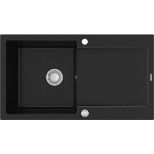 Granitový drez MEXEN LEO čierny vyobraziť