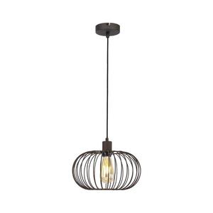 KL111059 - Luster na lanku WIRE 1xE27/15W/230V hnedá KL111059 vyobraziť