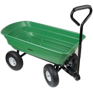 Záhradný sklápací vozík zelená, 110 x 51 x 50 cm vyobraziť