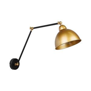 Nástenná lampička TRUCK 1xE27/40W/230V zlatá/čierna 21-05915 vyobraziť