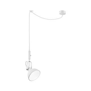 Luster na lanku IRMA 1xE14/28W/230V biela LM-1.1.86/BIAŁY vyobraziť