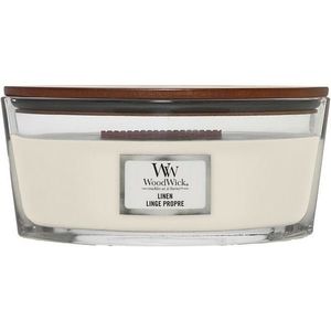 WoodWick Vonná sviečka loď Linen, 453 g vyobraziť