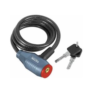Extol Premium- Zámok na bicykel s lankom 8x1000 mm 8857814 vyobraziť