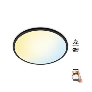 WiZ - LED Stmievateľné stropné svietidlo SUPERSLIM LED/22W/230V čierna Wi-Fi 8719514554955 vyobraziť
