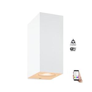 WiZ - LED RGBW Stmievateľné nástenné svietidlo UP&DOWN 2xGU10/4, 7W/230V biela Wi-Fi 8719514554597 vyobraziť