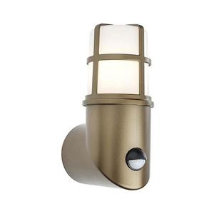 Redo 90199 - Vonkajšie svietidlo so senzorom TRITON 1xE27/28W/230V IP54 mosadz 90199 vyobraziť