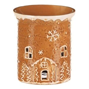 Keramická aróma lampa perníkový domček, hnedá vyobraziť