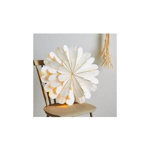 Markslöjd 705309 - Vianočná dekorácia MARIGOLD 1xE14/25W/230V pr. 60 cm biela 705309.00 vyobraziť