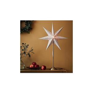 Markslöjd 705310 - Vianočná dekorácia BAROQUE 1xE14/25W/230V 65 cm biela/chróm 705310.00 vyobraziť