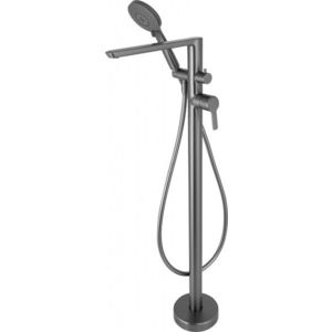 DEANTE - Arnika titán vaňová batéria, voľne stojaca, so sprchovacím setom BQA_D17M vyobraziť