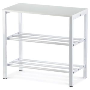 Stojan na topánky 83168-42 WT, kovový, biely vyobraziť