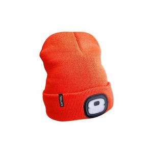 Extol - Čiapka s čelovkou a USB nabíjaním 250 mAh neonovo oranžová veľ. UNI 43455 vyobraziť
