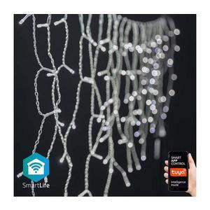 WIFILXC03W400 - LED Vianočný záves 400xLED/8 funkcií 11m IP65 Wi-Fi Tuya WIFILXC03W400 vyobraziť