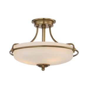 Elstead Quoizel - Prisadený luster GRIFFIN 3xE27/100W/230V QZ-GRIFFIN-SFS-WS vyobraziť