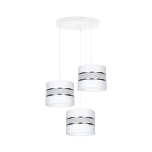 Luster na lanku CORAL 3xE27/60W/230V biela/chróm pr. 45 cm 0991 vyobraziť