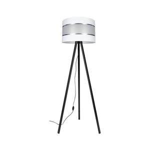 Stojacia lampa CORAL 1xE27/60W/230V wenge/biela/chróm AS0466+BE0789 vyobraziť