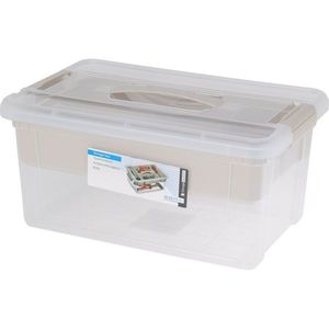 Storage Solutions Plastový úložný box s vložkou 9 l, 35 x 23 x 17 cm vyobraziť