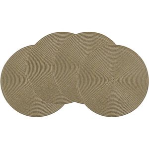 Altom Prestieranie Straw zlatá, pr. 38 cm, sada 4 ks vyobraziť