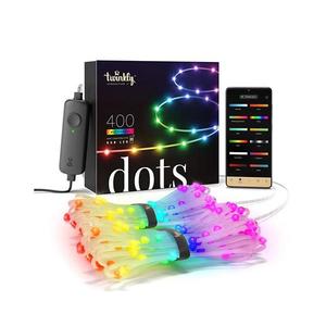 Twinkly TWD400STP-TEU - LED RGB Vonkajší stmievateľný pásik 400xLED 20m IP44 WiFi TWD400STP-TEU vyobraziť