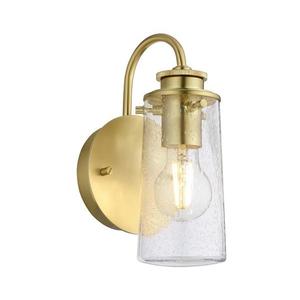 Elstead Kichler - Kúpeľňové nástenné svietidlo BRAELYN 1xE27/40W/230V IP44 zlatá QN-BRAELYN1-BB vyobraziť