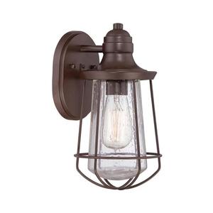 Elstead Quoizel - Vonkajšie nástenné svietidlo MARINE 1xE27/60W/230V IP44 hnedá QZ-MARINE-S vyobraziť