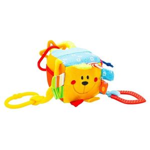 Baby Mix Interaktívna hračka Kostka ZOO, 9 x 9 cm vyobraziť