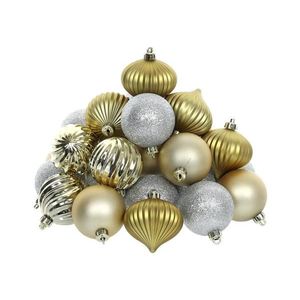 - Sada vianočných ozdôb 30 ks zlatá/strieborná 50005618 vyobraziť