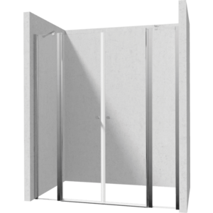 DEANTE/S - Sprchové dvere dvojité výklopné 100x100 KTSU043P+KTSU043P KERRIA/0026 vyobraziť