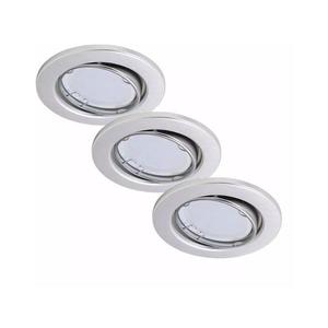Briloner 7221-039 - SADA 3x LED Kúpeľňové svietidlo 1xGU10/3W/230V strieborná 7221-039 vyobraziť