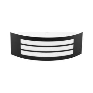 Vonkajšie nástenné svietidlo 1xE27/14W/230V IP44 čierna DORIS BLACK vyobraziť