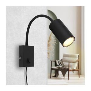 Globo 57911WB - Flexibilná nástenná lampa ROBBY 1xGU10/25W/230V čierna 57911WB vyobraziť