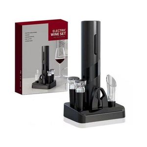 Elektrický otvárač na víno - darčekový set vyobraziť