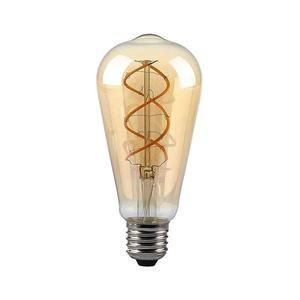 LED Stmievateľná žiarovka FILAMENT ST64 E27/4, 8W/230V 1800K 217416 vyobraziť